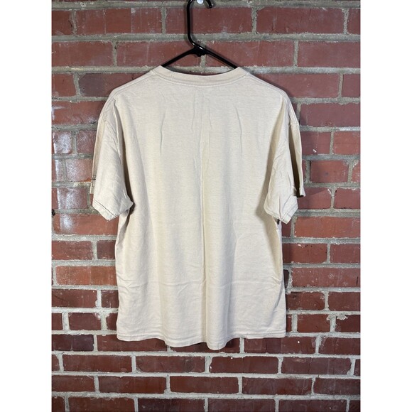 Vintage Y2k Jimi Hendrix Shirt 2005 Experience Rock Portrait Tan Adult Large - Picture 6 of 6